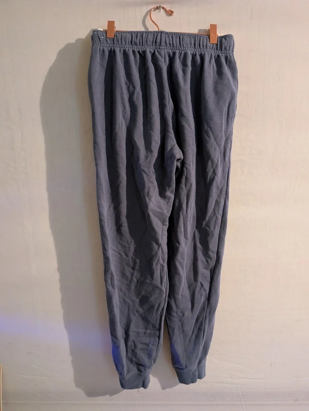 Nike Womens Sweatpants Blue Joggers Club Fleece DQ5191 Size Small